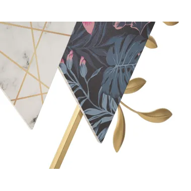 Zegarek ścienny Trójkąt 75X4,5X59 cm